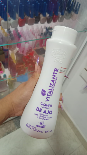shampo de meicy vitalizante de ajo 550ml
